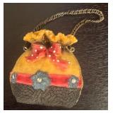 K - Collection of 5 Decorative Handbag and Shoe Figurines