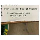 Dakota Boneless Ribeye Roll - Never Frozen - 14 lbs - Pack Date 12/29/2025