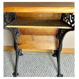 Minneapolis O & S F Co. Cast Iron Antique School Desk