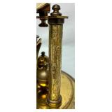 Schatz Anniversary Glass Dome Mantle Clock with Key