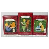 Collection of Disney Ornaments Plus Toy Story 2 Buzz and Woody Figurines