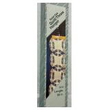 Quilting Bundle - Solid Oak Quilt Hanger, Down on the Farm Wall Hanging Starter Pack, Star Wall Hanging/Throw and 66" Quilted Star Table Runner