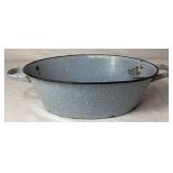 Vintage Toiletries Enamelware Bundle - Wall Mount Shave Stand/Soap Stand, Farmhouse Wash Basin, 2 Soap Bowls and 1 Toiletries Bowl