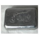 Vintage Toiletries Enamelware Bundle - Wall Mount Shave Stand/Soap Stand, Farmhouse Wash Basin, 2 Soap Bowls and 1 Toiletries Bowl