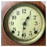 Antique 1916 Seth Thomas 8 Day Mantle Clock with Key & Pendulum