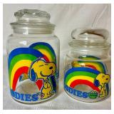 Peanuts and Snoopy Collection - Peanuts Monopoly, Snoopy Glasses, Jars, Plush Fireman Snoopy with Outfits and Snoopy Bone Tin