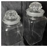 Vintage Blue Ball Jars and Storage Glass Jar Bundle