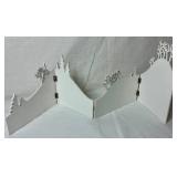 Primitive Wooden Village Houses - 21 pieces