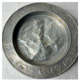 Vintage Aluminum Childs Dinnerware Table Set