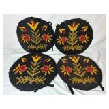 Braided Textile Home Collection - Table Runners, Seat Covers, Placemats, and Trivet