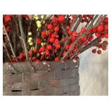 Collection of 8 Wicker Baskets of Various Sizes and Styles