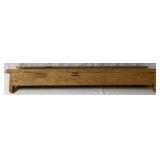 Bundle of Wood Shelves, Coat/Hat Racks and Wood Beer Caddy