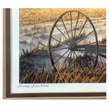 Bird Lover Collection - Bird Houses, Schmidt Brewing Print "Early Morning Arrival" 74/350 C. E. Pearson  and Canada Goose Lamp