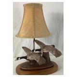 Bird Lover Collection - Bird Houses, Schmidt Brewing Print "Early Morning Arrival" 74/350 C. E. Pearson  and Canada Goose Lamp