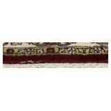 Hand Tufted Red & Beige 5 X 8 Wool Area Rug