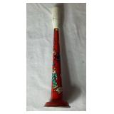 Vintage Tin Toy Assortment - 1929 Tin Cowboy from Whoopee Car, Noisemakers, Clicker Toys, Horns and Push Spinner Toy  with 3 Circus Tins