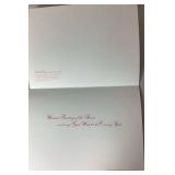 Smead Manufacturing Company 6 Vintage Christmas Card Prints and Framed Print of General William G. LeDuc Mansion in Hastings, MN