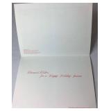 Smead Manufacturing Company 6 Vintage Christmas Card Prints and Framed Print of General William G. LeDuc Mansion in Hastings, MN