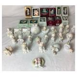 Large Collection of Precious Moments Ornaments