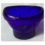 Collection of Vintage Glass Eye Wash Cups,Cobalt Blue Optrex Cup and Lavoptix & Bon-Opto Aluminum Eye Wash Cups