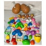 Playskool Mr. and Mrs. Potato Head & Family with Many Accessories