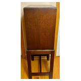 The Bartley Collection Ltd. Mahogany 3 Drawer Chest of Drawers with lock and 2 Keys