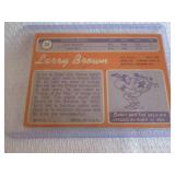 1970 Topps Larry Brown Rookie Card...