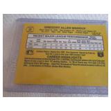 1987 Donruss Greg Maddux Rookie Car...