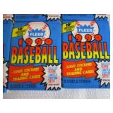 6 1991 Fleer Baseball Packs...