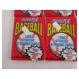 6- 1991 Fleer Baseball Packs...