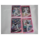 2018 Optic Pink Prizm Cards...