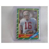 1986 Topps Joe Montana Card...