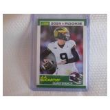 2024 Score JJ McCarthy Rookie Card...