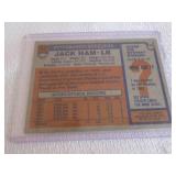 1976 Topps Jack Ham Card...