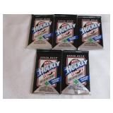 5-1990 - 91 Upper Deck Hockey Packs...