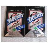 5-1990 - 91 Upper Deck Hockey Packs...