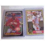 1987 Barry Larkin Topps, Donruss & ...