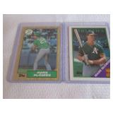 1987 & 1988 Topps Mark McGwire Card...