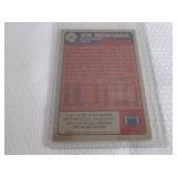 1985 Topps Joe Montana Card...