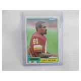 1981 Topps Art Monk Rookie Card...