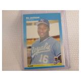 1987 Fleer Bo Jackson Rookie Card...