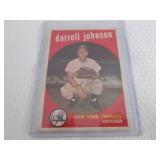 1959 Topps Darrell Johnson Card...