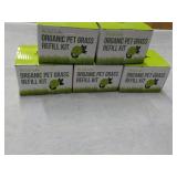 5 Organic Pet grass Refill Kits...