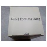 2 in 1 Cordless Lamp...