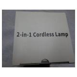 2 in 1 Cordless Lamp ...