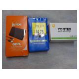 Onn. Portable Battery, Audio Y Adap...