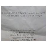 Micro-Ray 2 packs USB 2.0 Type A Ca...