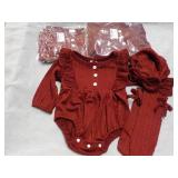 3 Sets of 3 pc 6-9 Month Outfits...
