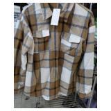 Automet Plaid Flannel Shirt size M...