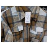 Automet Plaid Flannel Shirt size M...